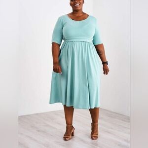 Latched Mama Classic Cotton Dress, sz xs